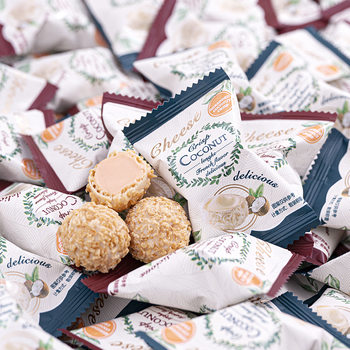 Natsume Friends Coconut Sandwich Coconut Candy Wedding Candy High-End Wedding Special Candy Children's Day Gift Snacks