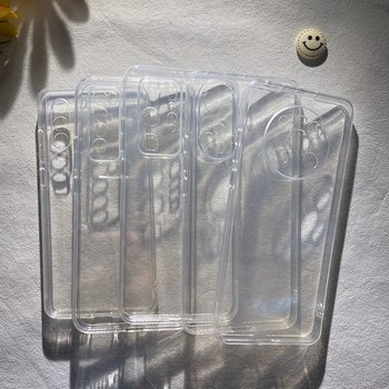 Red rice note14pro phone case note11tpro transparent 12turbo drop 9 silicone 8 material 13 wholesale