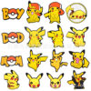 Baokemeng cartoon shoe buckle hole shoes shoes flower shoes decorative buckle Pikachu Pokémon Amazon cross-border
