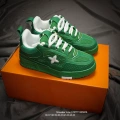 Green and white