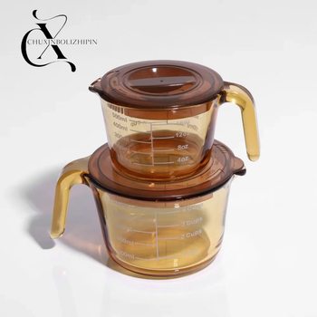 Manufacturers Supply New Practical Baking Measuring Cup Resistant with Scale Microwave Oven Essential Kitchen Tools