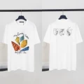 White hai luo printed letter embroidery 59