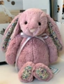 Floral tulip pink bonnie rabbit 31cm