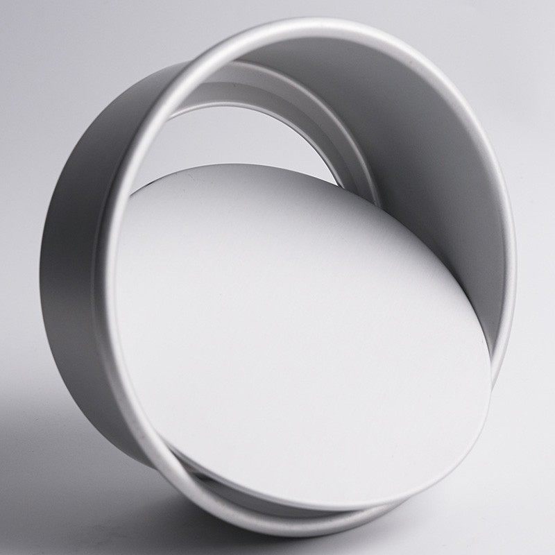 Aluminum alloy anode Qi Feng cake mold 8/10-inch straight suit mousse live bottom oven household baking tools