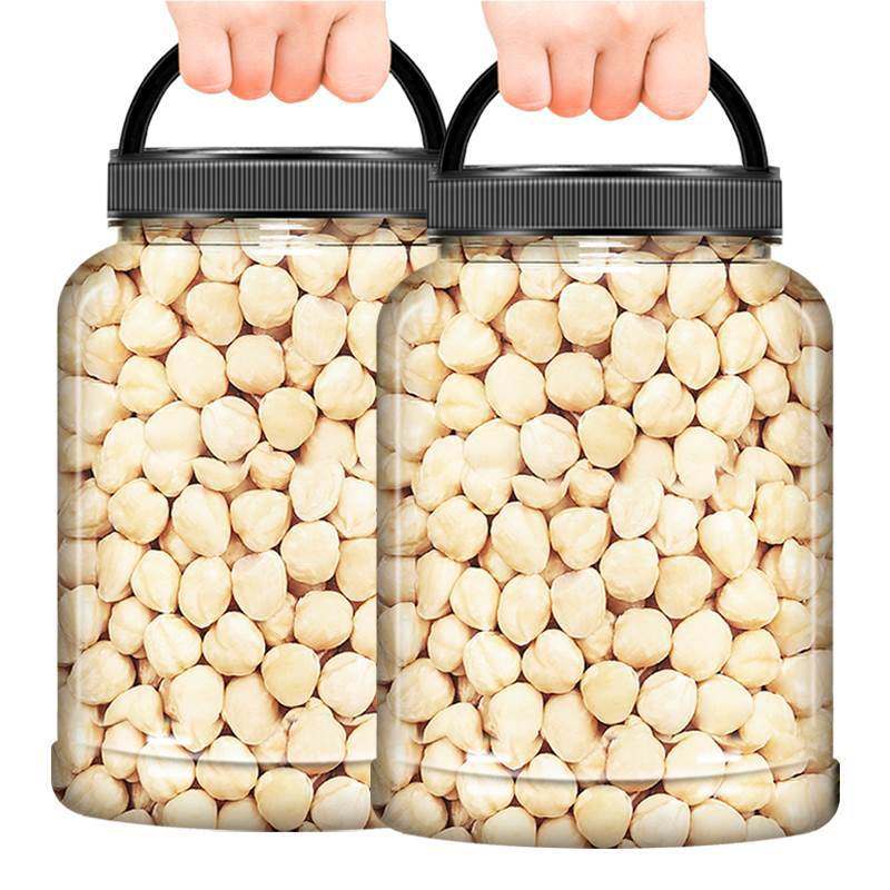 Hazelnuts from Northeast China, Fresh Raw Licheng Hazelnut Kernels, Roasted Nuts, Large Kernels