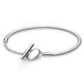 L36 Love T Buckle-Silver