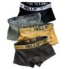 Men's Underwear Wholesale Large Size Mid-Waist Popular Style 2026 New Breathable Boxer Shorts Men's Manufacturer Dropshipping