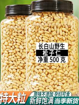 Pine Nuts 2025 New Arrival Special Grade Extra Large Northeast Pine Nuts Flagship Store Official Cooked Raw Original Red Pine Nuts