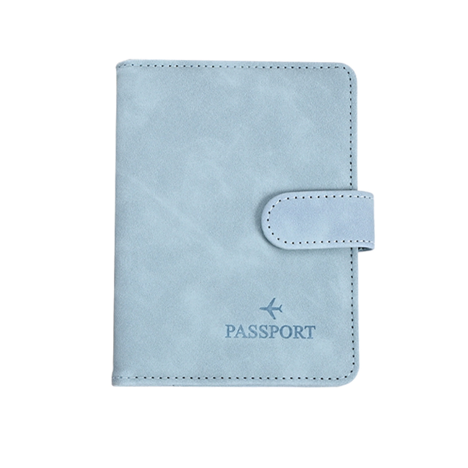 New Magnetic Buckle Rfid Multifunctional Travel Anti-Magnetic Passport Holder Passport Cover Luggage Tag Ticket Holder Ready for Sale