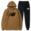 Camel - black label + black pants - white label