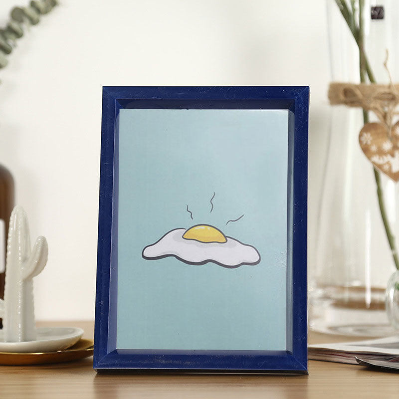 Creative PVC photo frame wall table combination button frame wholesale 5 inch 6 inch 7 inch a3a4 plastic photo frame