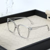 Large Frame Square Glasses Frame 2024 New Flat Glasses Women's Anti-blue Glasses Plain Face Small Frame Glasses