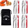 Multifunctional shelling nut clip stainless steel crab pliers household walnut pliers crab eating tool