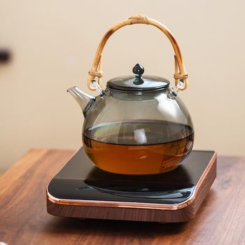 Tianjiu Glass Craftsman Lanting Pot Transparent Glass Tea Kettle Heat-Resistant Glass Water Kettle Electric Ceramic Stove Special Handle Chinese Style