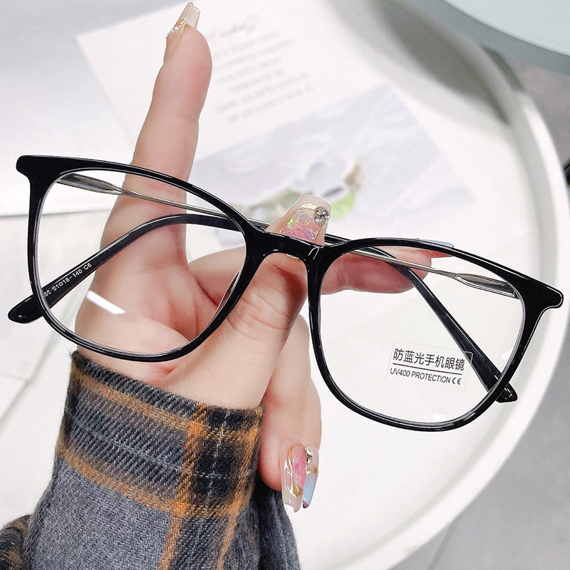 New anti-blue polarized glasses ultra-light glasses frame wholesale fashion male and female students can be equipped with myopia glasses