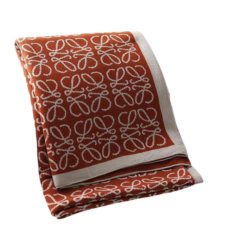 Nordic Style Four Seasons Universal Air-conditioning Blanket Sofa Blanket Casual Decorative Cover Blanket Knitted Wool Nap Blanket Living Room