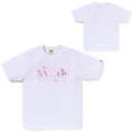 787 white embroidered cherry blossoms