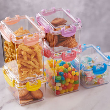 Food-Grade High-Transparency Sealed Storage Box, Grain Preservation Storage Jar