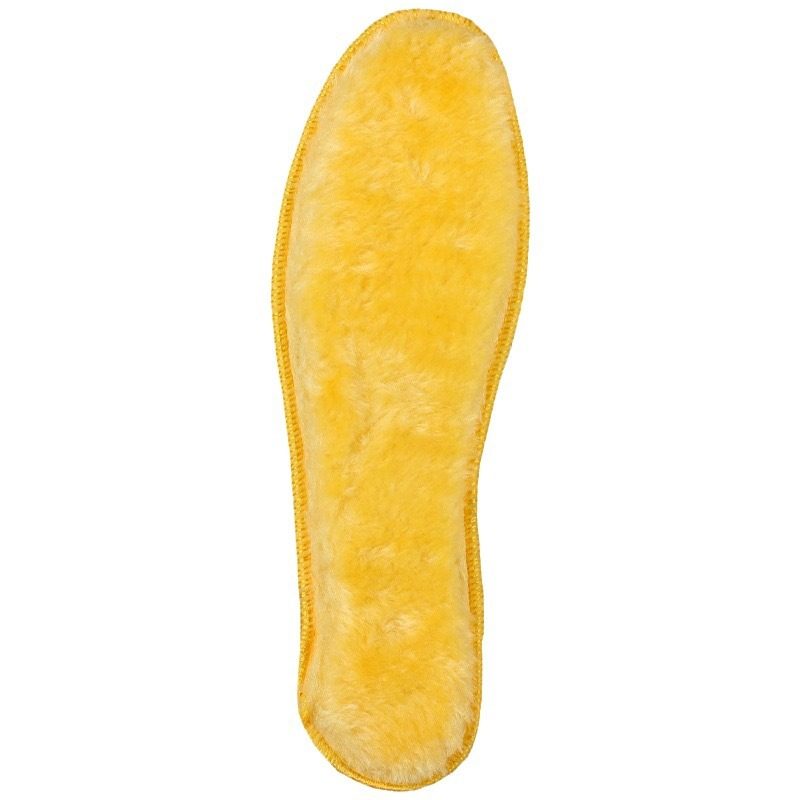 Warm insole fur autumn and winter thickened fleece-lined women breathable sweat-absorbent men's deodorant soft wholesale insole