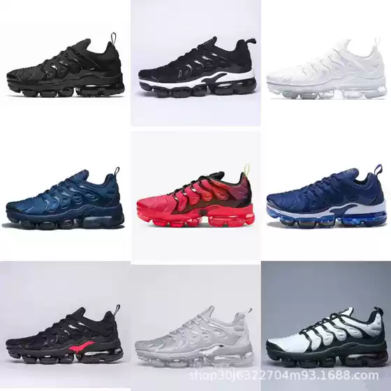 Putian shoes cross-border Vapormax Plus breathable lightweight air cushion casual running shoes for both men and women sports shoes