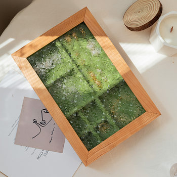 Jewelry Box Storage Box Solid Wood High-End Exquisite 2025 New Black Walnut Earrings Necklace Box Jewelry