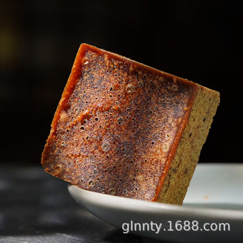 Ginger Brown Sugar Wholesale Guangxi Old Ginger Brown Sugar Cubes Ginger Tea Authentic Sugar Cane Pure Handmade Ancient Brown Sugar Processing