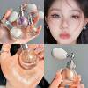 High-Gloss Glitter Spray Makeup, Shiny Pearlescent Hair and Body Shimmer, Beauty Contouring Loose Powder, Setting Spray