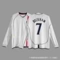 2002 england home game printed number 7