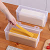 Noodles crisper household noodle storage box plastic rectangular noodles box sealed refrigerator kitchen noodle box