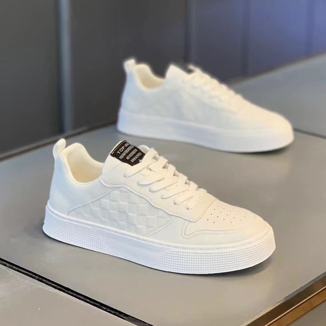 Summer Men's Shoes New Breathable White Shoes Men's Trendy All-match Platform Sneakers Casual Shoes Sneakers Trendy Shoes 2 O1CN01CDDITP1Gai1rBvAaD !!2210952420639 0 cib