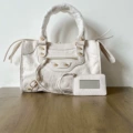 Gold stud - small/medium off-white - ships today (in stock)