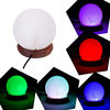 USB spherical Himalayan crystal salt lamp ball night light warm light seven-color light Factory Direct LED salt lamp