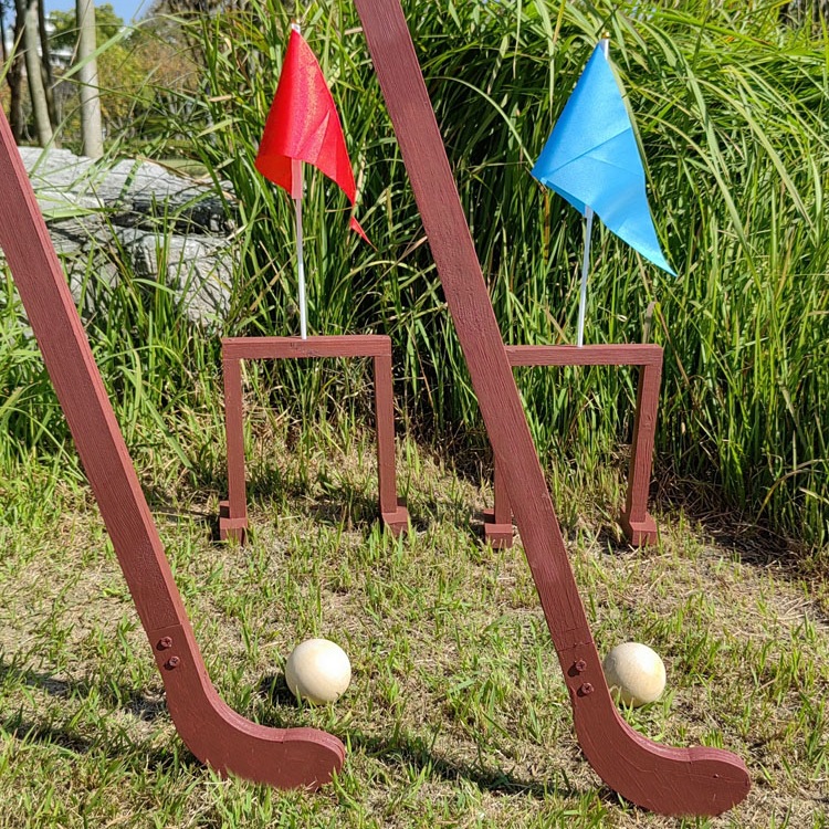 Chui Wanอุปกรณ์เกมแบบดั้งเดิมค้อนยาไม้โบราณกีฬากลางแจ้งบริษั...