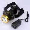 Led Strong Light Long-Range Lithium Battery Rechargeable Headlight Outdoor Night Riding Fishing Head-Mounted Miner's Lamp Yanxiao Flashlight