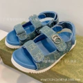 Blue sandals