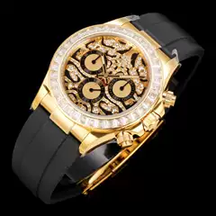 Cross-Border Greenwich Coke Ring Watch Steel Strap Submariner Yacht Log Watch Fully Automatic Mechanical Waterproof Watch