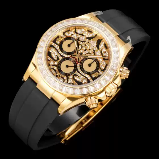 Cross-Border Greenwich Coke Ring Watch Steel Strap Submariner Yacht Log Watch Fully Automatic Mechanical Waterproof Watch