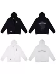 Chrome Hearts25 new high quality horseshoe cross hooded sweater for men and women with factory wholesale