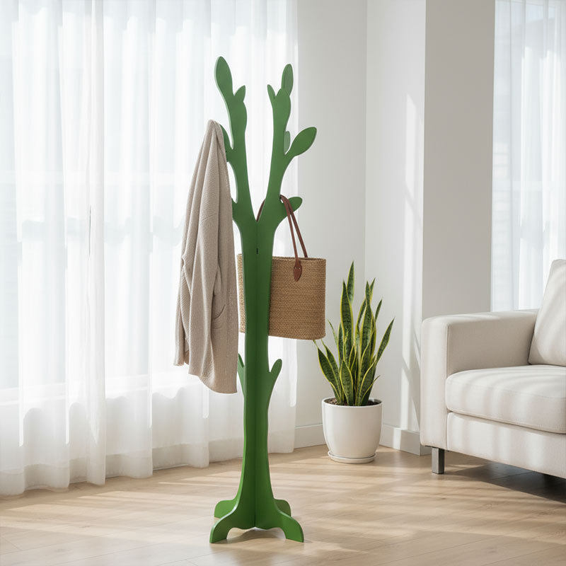 Simple Style Coat Rack, Floor-Standing Coat Rack, Bedroom Clothes Rack, Vertical Multi-Functional Clothes Rack, Indoor Living Room Bag Rack