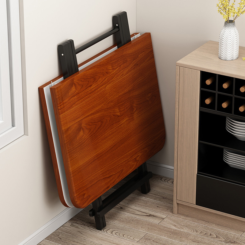 长条桌可折叠小户型家用卧室简易餐厅折叠桌户外摆摊免安装长条桌