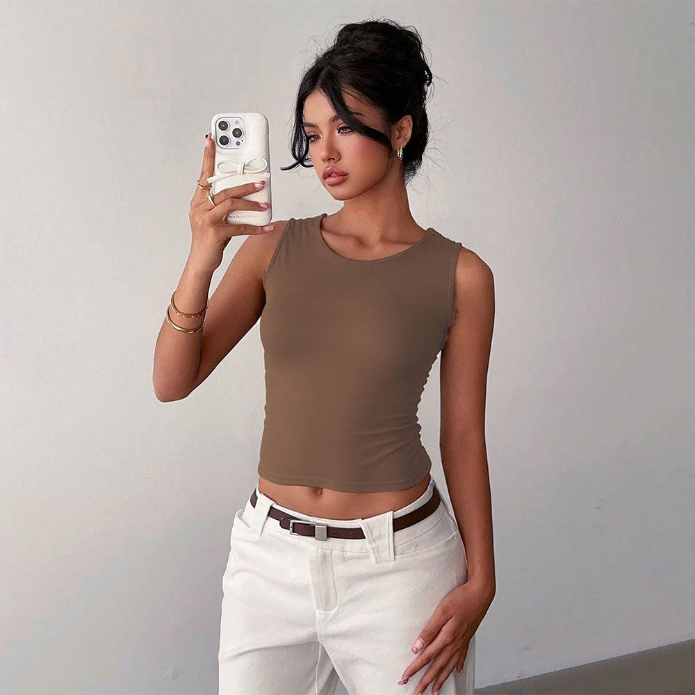 Elegant Womens T Shirt with Bow Back Design Summer Style Lightweight Fabric Chic Look Wholesale Available