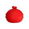 Japanese and Korean Candy Color Cute Silicone Multifunctional Small Bag Key Bag Silicone Coin Purse Loose Purse Christmas Gift