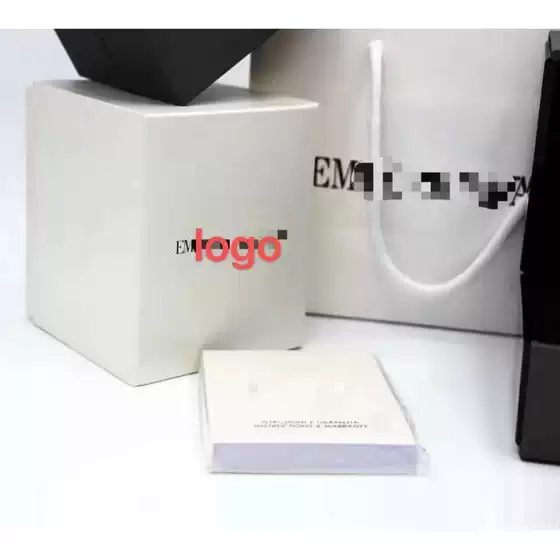 Big Brand Watch Box Original AR Amanni White Watch Packaging Box Watch Storage Box Full Delivery