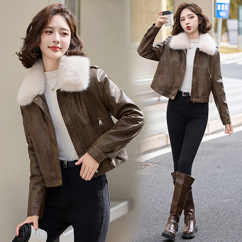 (Mới) Mã B7189 Giá 1830K: Áo Da Nữ Hatdng Hàng Mùa Xuân Thu Đông Dày Ấm Thời Trang Nữ Chất Liệu G05 Sản Phẩm Mới, (Miễn Phí Vận Chuyển Toàn Quốc).