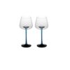 Burgundy Red Wine Glass Set for Home Use, Light Luxury, High-Value Decanter, French Creative Blue Wine Glass Manufacturer