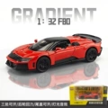 1:32f80 alloy car model-red