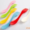 Knife, Fork and Spoon Three-In-One Set 534 Cutlery Set (Pack of 6) Available in Six Colors, Printable Logo