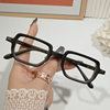 2025 New Fashion Retro Square Frame Anti-Blue Light Sunglasses for Men and Women, Glasses Frames Can Be Matched with Myopia Glasses Frames Wholesale