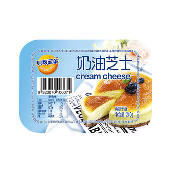 Miao Ke Lan Duo Cream Cheese Baking Cheese Frozen Cheese Cheesecake Baking Ingredients 240g Free Shipping