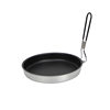 Outdoor Folding Portable Aluminum Alloy Frying Pan Steak Frying Pan Camping Cookware Non-stick Coated Baking Pan Wok
